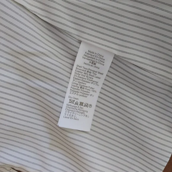 J. CREW New Regent Wool Flannel Blazer - 6 Tall - Picture 9 of 10